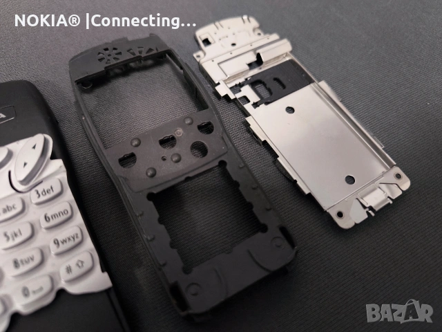 Оригинален сет панел + Клавиатура за Nokia 3210, снимка 4 - Резервни части за телефони - 53459410