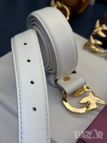 колани от естествена кожа в кутия pinko , снимка 3 - Колани - 50589604