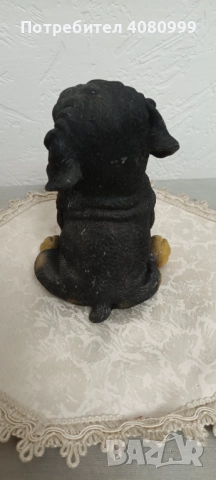 Фигурка ротвайлер, клей мисля, снимка 5 - Колекции - 51968762