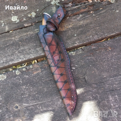 Нож ръчна изработка, снимка 17 - Ножове - 56337648