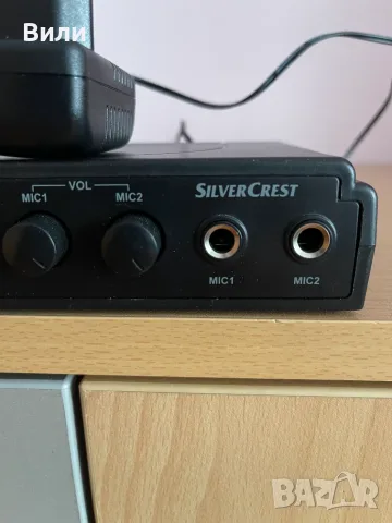Немски караоке миксер Silvercrest SKES 2 A1, снимка 4 - Караоке - 56118455