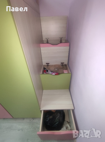 Двуетажно детско легло , снимка 8 - Мебели за детската стая - 44588500