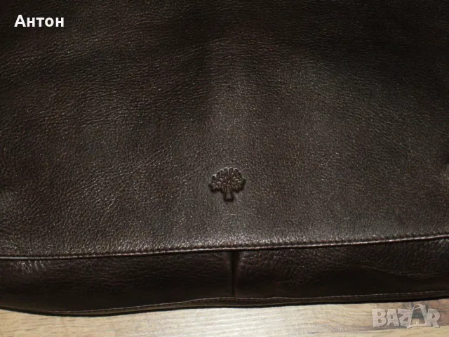 оригинална винтидж бизнес чанта естествена кожа, снимка 2 - Чанти - 49892751
