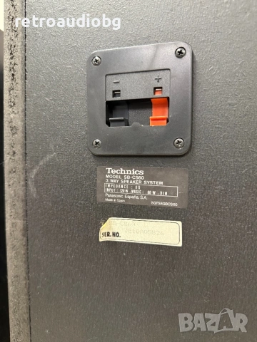 🔈Ретро трилентови тонколони Technics SB-CS60 - 60-120W - 8 инча🔈, снимка 5 - Тонколони - 53685073