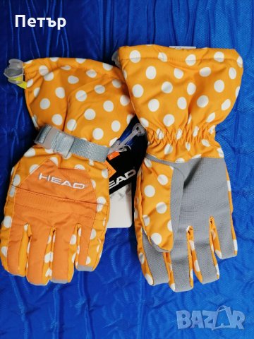 Продавам нови дамски водоустойчиви четирислойни жълти ръкавици Head , снимка 5 - Зимни спортове - 35799523