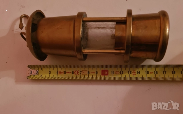 Миньорска лампа бронзова, снимка 3 - Колекции - 52898958