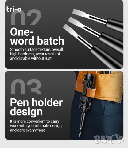 ANENG B15 Професионален индукционен тестер фазомер с звукова и цветна светлинна индикация, снимка 12 - Други инструменти - 49786080