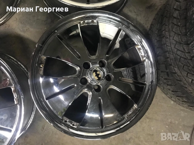 Лети Джанти 5х100 Никилирани, снимка 2 - Гуми и джанти - 52418049