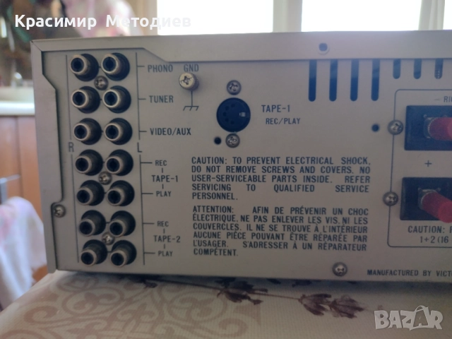 JVC ax30, снимка 7 - Ресийвъри, усилватели, смесителни пултове - 51734943