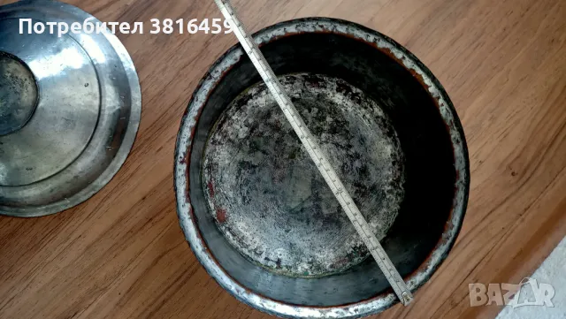 Старина тенджера, снимка 4 - Антикварни и старинни предмети - 50139211
