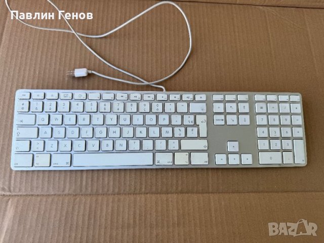 Оригинална Клавиатура Apple A1243 ,  Aluminium, снимка 1 - Клавиатури и мишки - 41020194