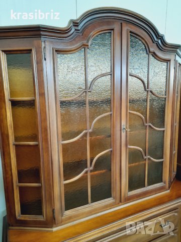 Масивна Витрина внос от Германия , снимка 4 - Секции и витрини - 41618004