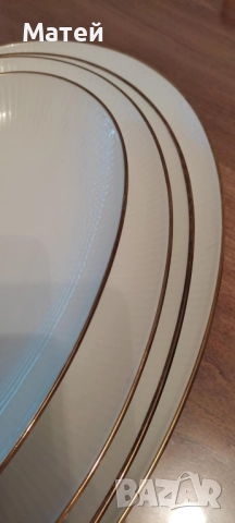 Комплект от 4 броя порцеланови чинии* Германия* Обща цена , снимка 3 - Чинии - 52438630