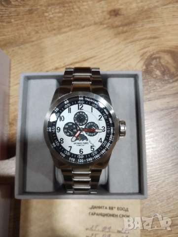Нов часовник"Jacques Farel", снимка 2 - Мъжки - 52010188