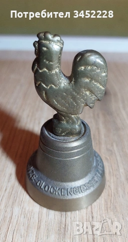 звънче камбанка бронз за колекционери , снимка 3 - Антикварни и старинни предмети - 53817032