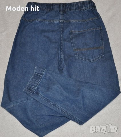 H&M дънки с ластици на талията и крачолите размер 134 см., снимка 5 - Детски панталони и дънки - 34121998