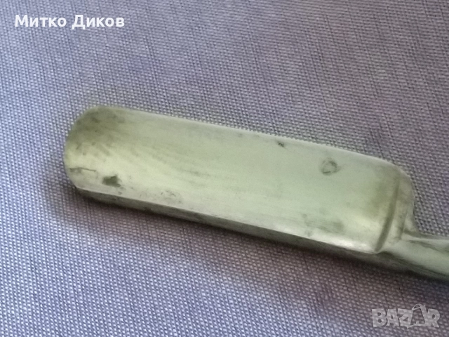 Ларк марков бръснач 8.5х2см острие винтидж отличен, снимка 7 - Антикварни и старинни предмети - 51724584