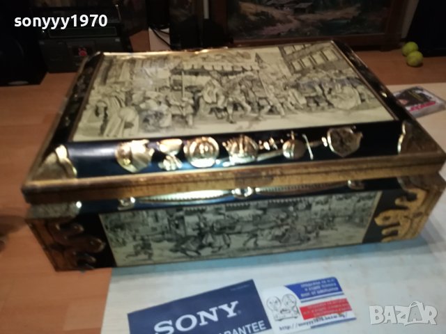 ГОЛЯМА МЕТАЛНА КУТИЯ ОТ ГЕРМАНИЯ 0908232011LN, снимка 2 - Антикварни и старинни предмети - 41808659