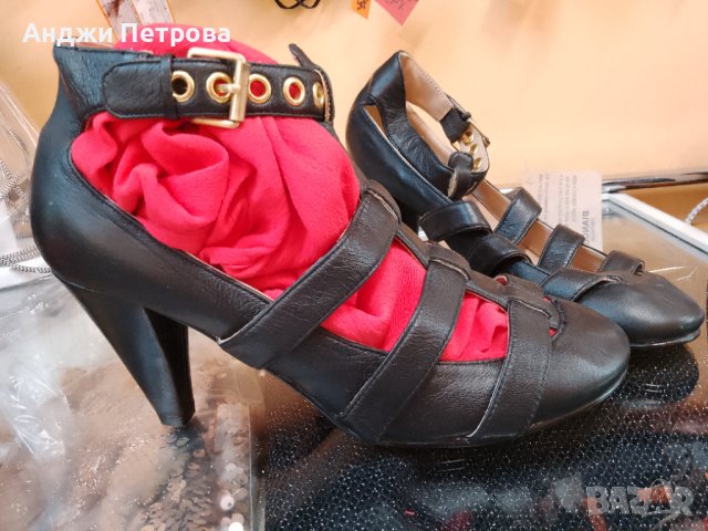 Нови италиански обувки от естествена кожа, снимка 1