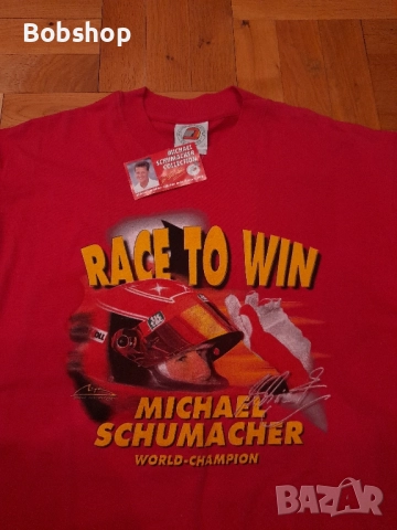 NEW! Vintage tshirt 90's Michael Schumacher Formula 1, снимка 2 - Тениски - 51764548