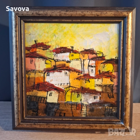 Картините "Селски къщички", снимка 2 - Картини - 52082364