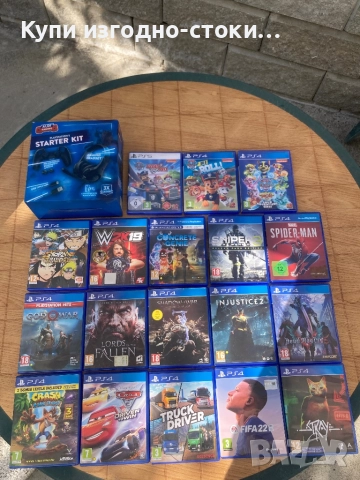 Игри и слушалки PS4 PS5, снимка 2 - Аксесоари - 51603391