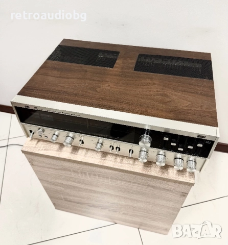 🔊Ретро масивен ресивър - усилвател с радио JVC 4VR-5436 - Made in Japan🔊, снимка 7 - Ресийвъри, усилватели, смесителни пултове - 51810509