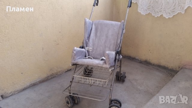 Детска лятна количка от соца, снимка 1 - Детски колички - 44355839