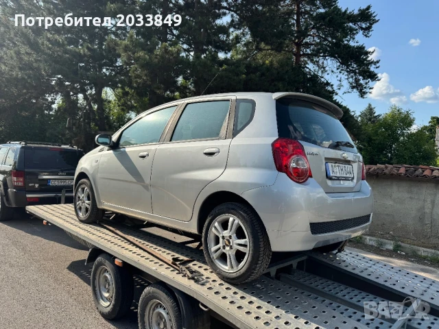 Шевролет Авео 1.4i на части, снимка 3 - Автомобили и джипове - 51331392