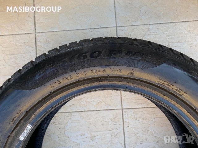 Гуми зимни гума 225/60/18” PIRELLI SOTTOZERO, снимка 7 - Гуми и джанти - 44167592