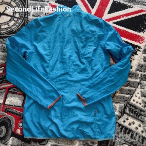 Дамско яке ветровка Adidas размер S синьо , снимка 6 - Якета - 53676483