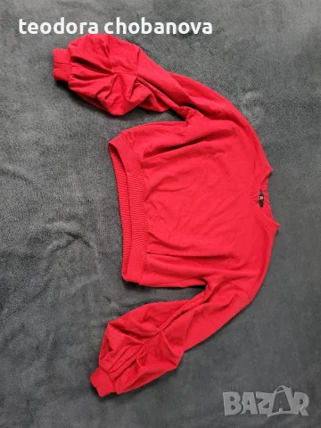 Дамска леко ватирана блуза , снимка 3 - Блузи с дълъг ръкав и пуловери - 48466083