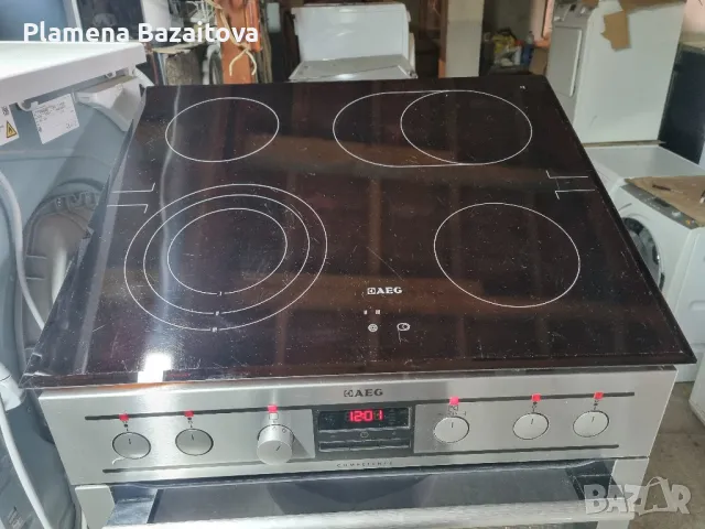 Фурна с плот AEG, снимка 2 - Печки, фурни - 49035765