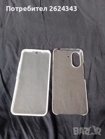 Прозрачен 360 градусов калъф за Xiaomi Redmi 13C, снимка 3 - Калъфи, кейсове - 48665903