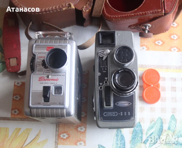 Филмова камера 8мм лентова, снимка 3 - Камери - 52172433