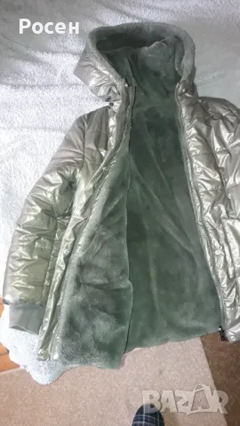 Детско зимно яке с подплата и качулка, снимка 8 - Детски якета и елеци - 48479666