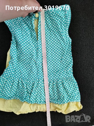 Рокличка памучна за момиче, снимка 2 - Детски рокли и поли - 42298925