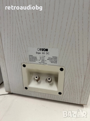 🔊Подови тонколони CANTON Ergo 80 DC - бял ясен - 120-180W - 4 ома🔊, снимка 6 - Тонколони - 52005165