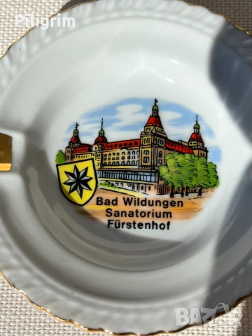 Порцеланов пепелник Plankenhammer Floss., снимка 2 - Колекции - 53776527