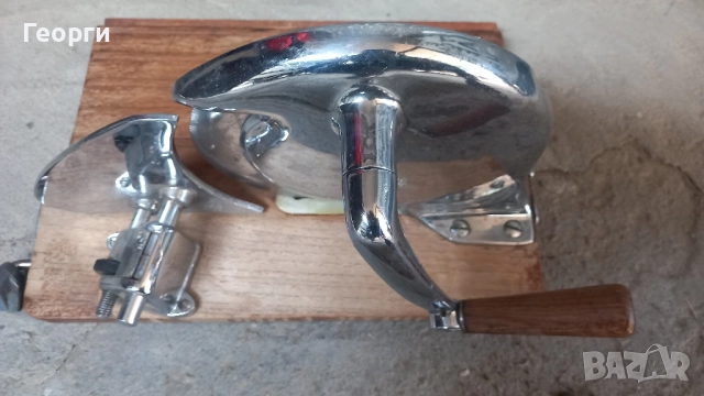 Стара ръчна резачка за хляб,колбаси, снимка 2 - Антикварни и старинни предмети - 52097775