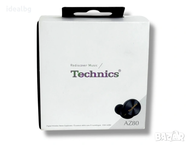 НОВИ! Technics EAH-AZ80E Black 2г. Гаранция!, снимка 2 - Bluetooth слушалки - 53561770
