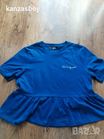 karl lagerfeld - страхотна дамска тениска М, снимка 5 - Тениски - 50131173