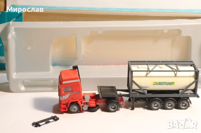 ALBEDO H0 1/87 VOLVO СИЛОЗ ЦИСТЕРНА КАМИОН МОДЕЛ КОЛИЧКА, снимка 2 - Колекции - 53665059