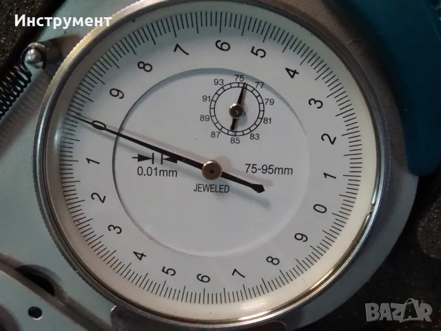 Индикатор с осезател часовников тип INTERNAL CALIBER 75-95x100mm, снимка 3 - Други инструменти - 49128897