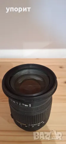Sigma 17-70mm f/2.8-4.5 DC Macro за Canon EF-S, снимка 5 - Обективи и филтри - 55837338