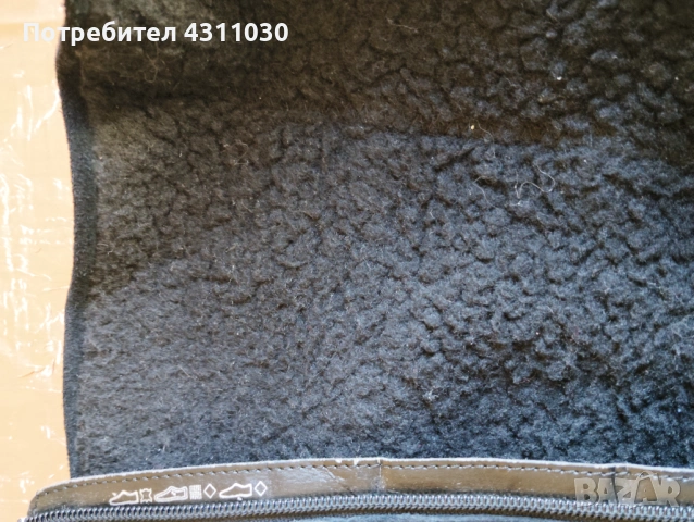 Черни дамски ботуши 42 номер, снимка 5 - Дамски ботуши - 53391412