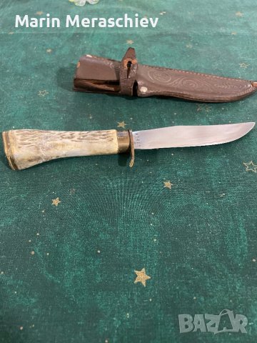 Стар руски ловен нож, снимка 1