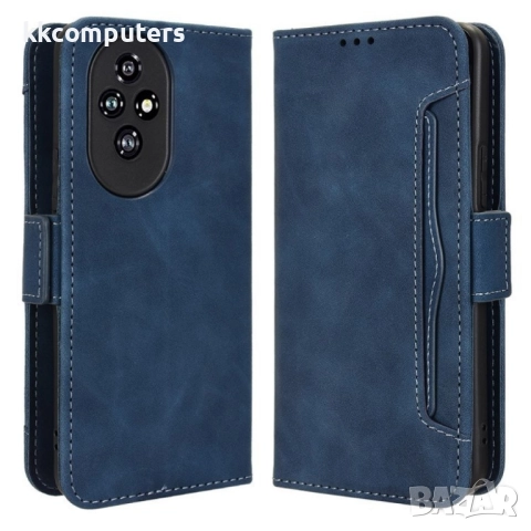 Honor 200 5G Multiple Card Slots /Magnetic Wallet Калъф и Протектор