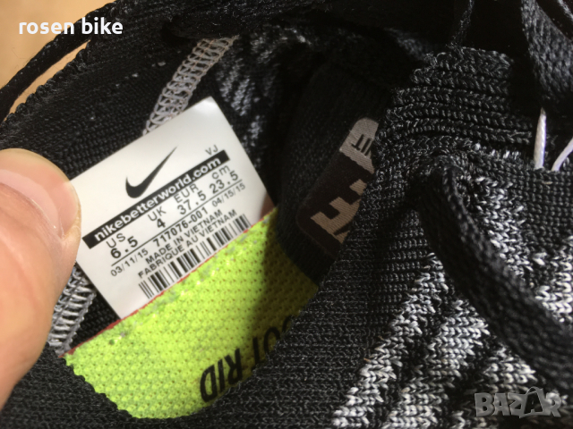 ''Nike Free 4.0 Flyknit''оригинални маратонки 37.5 номер, снимка 11 - Маратонки - 36181789