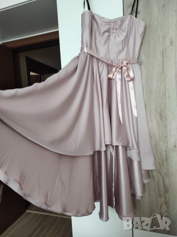 Нова сатенена официална рокля 42 размер Л, снимка 7 - Рокли - 35982281